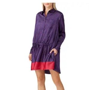 Thakoon collective patterned shirt dress size 10